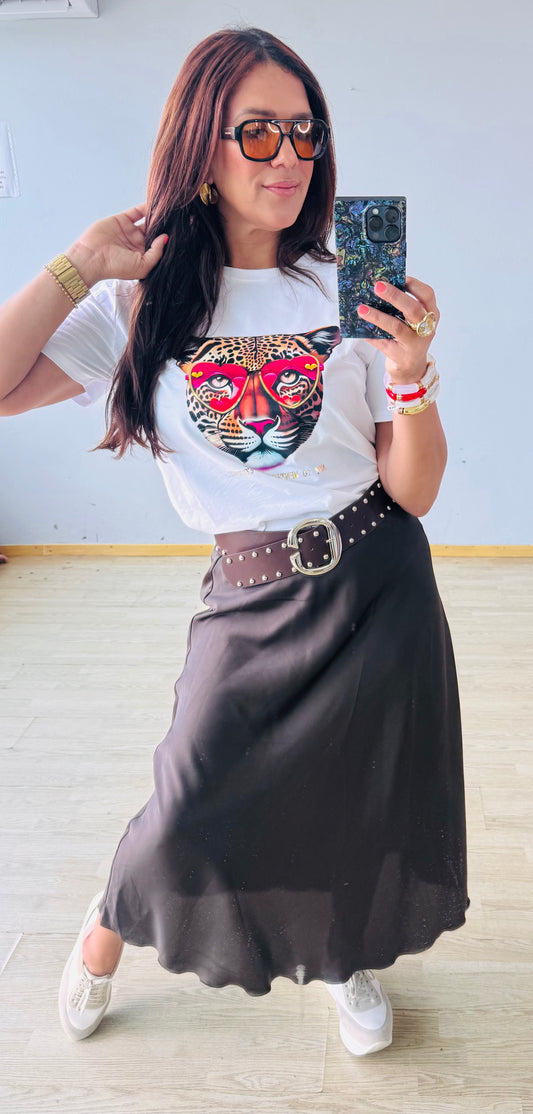 Satin Skirt