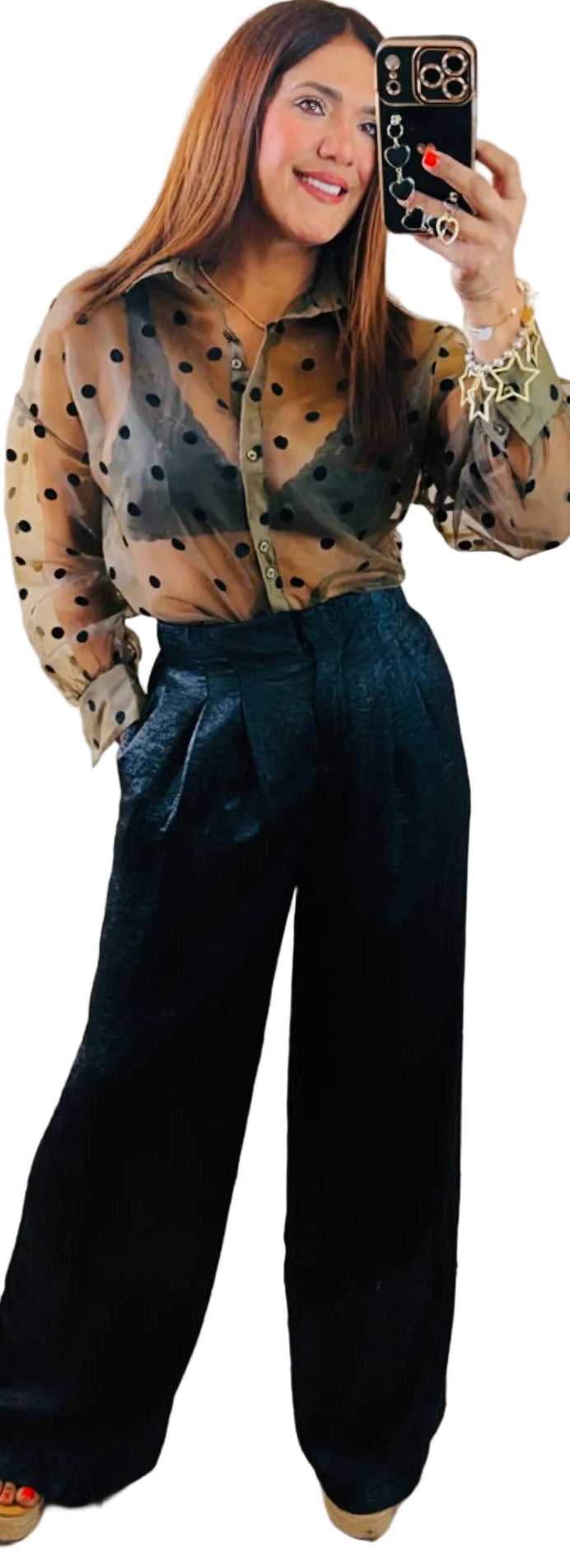 Long sleeve Polka Dots