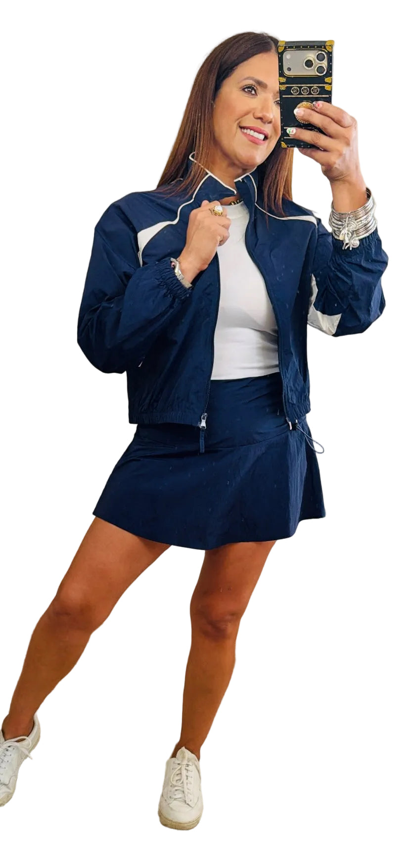 Sport Windbreaker- Navy