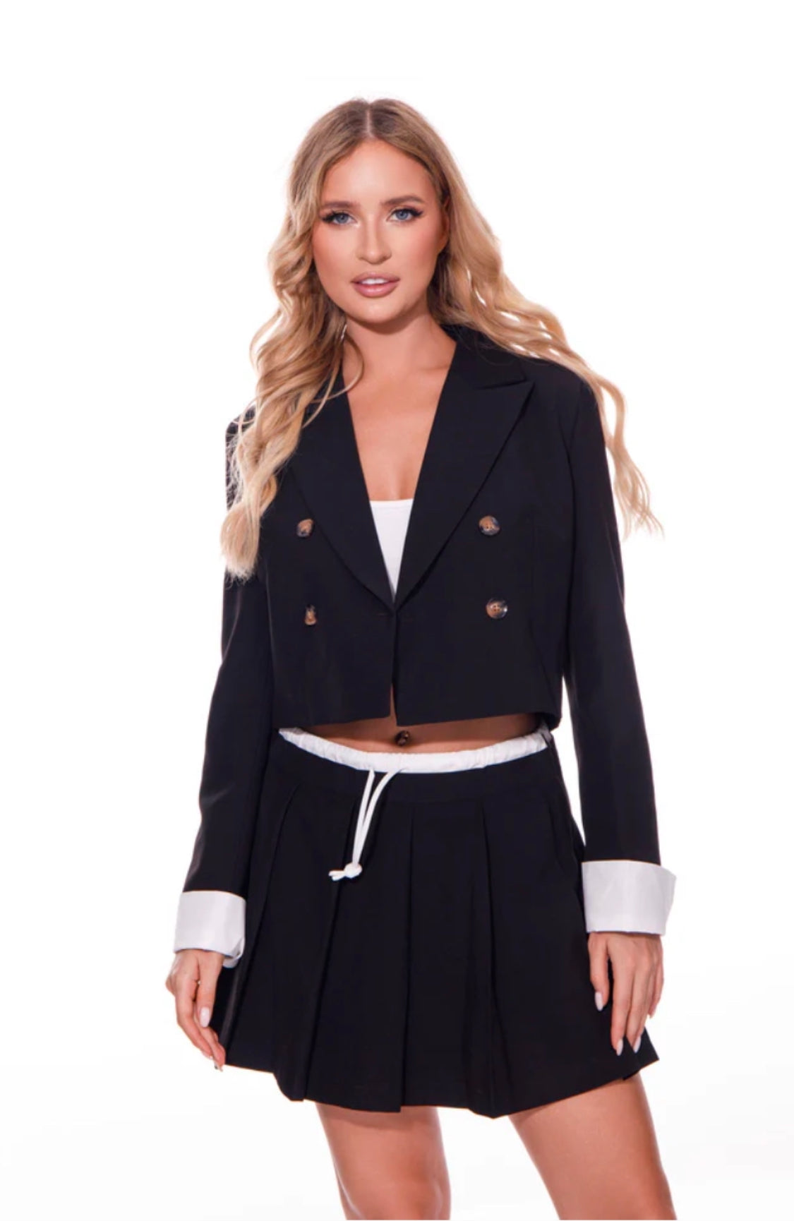 Black Short Casual Skirt