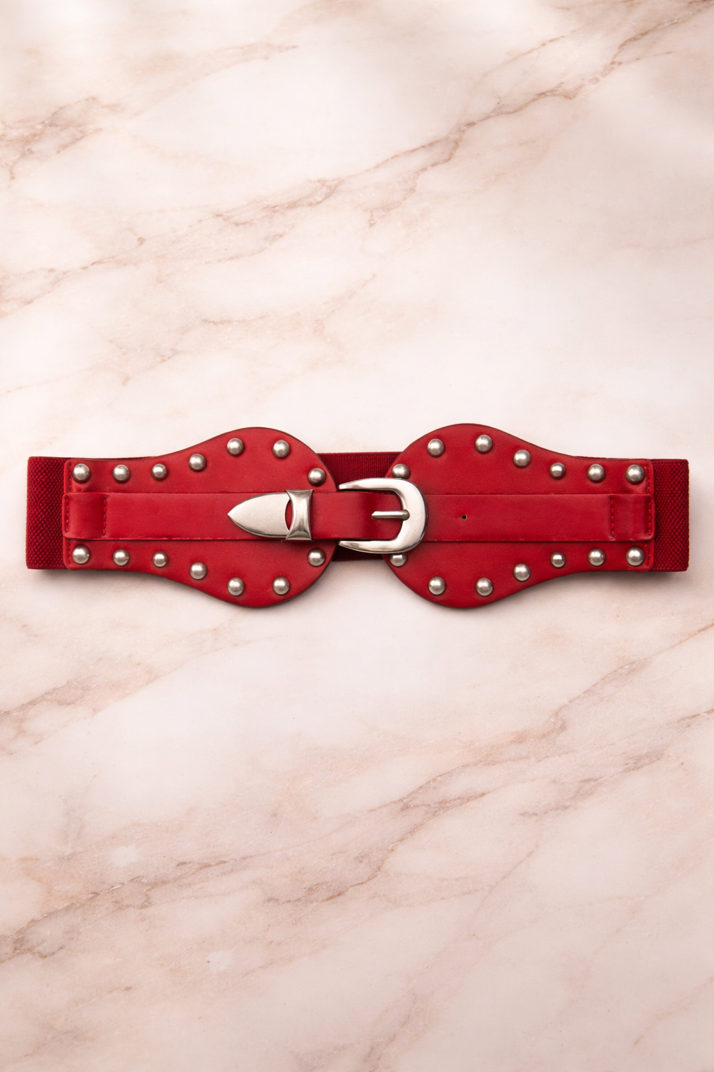 Ruby Stud Belt (One Size)