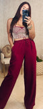 Burgundy Set & Details