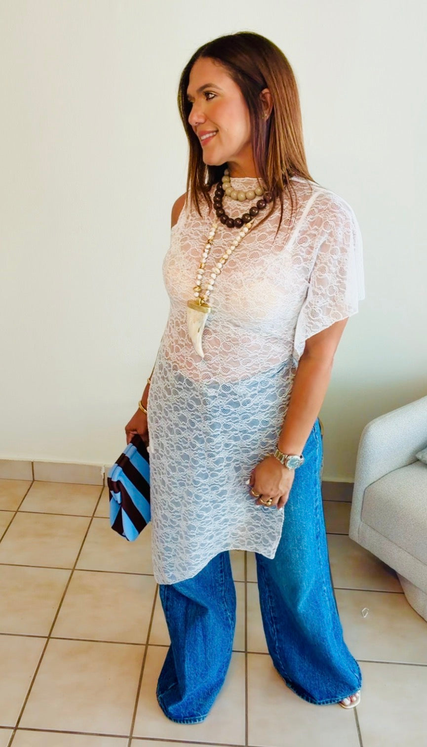 Amanda White Blouse / Italian