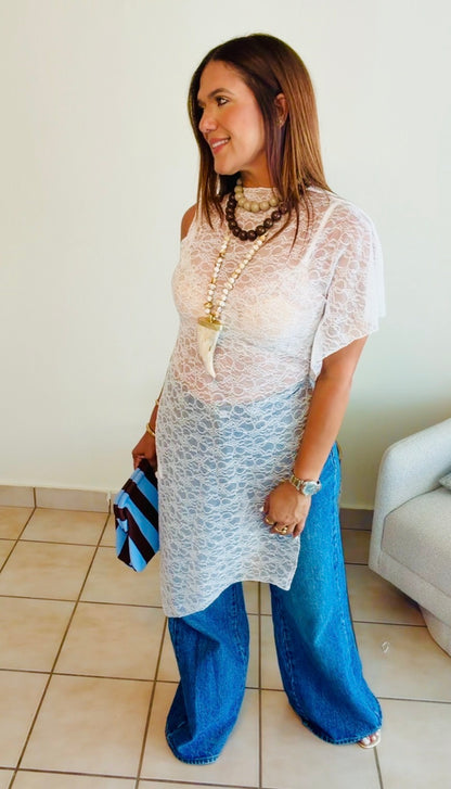 Amanda White Blouse / Italian