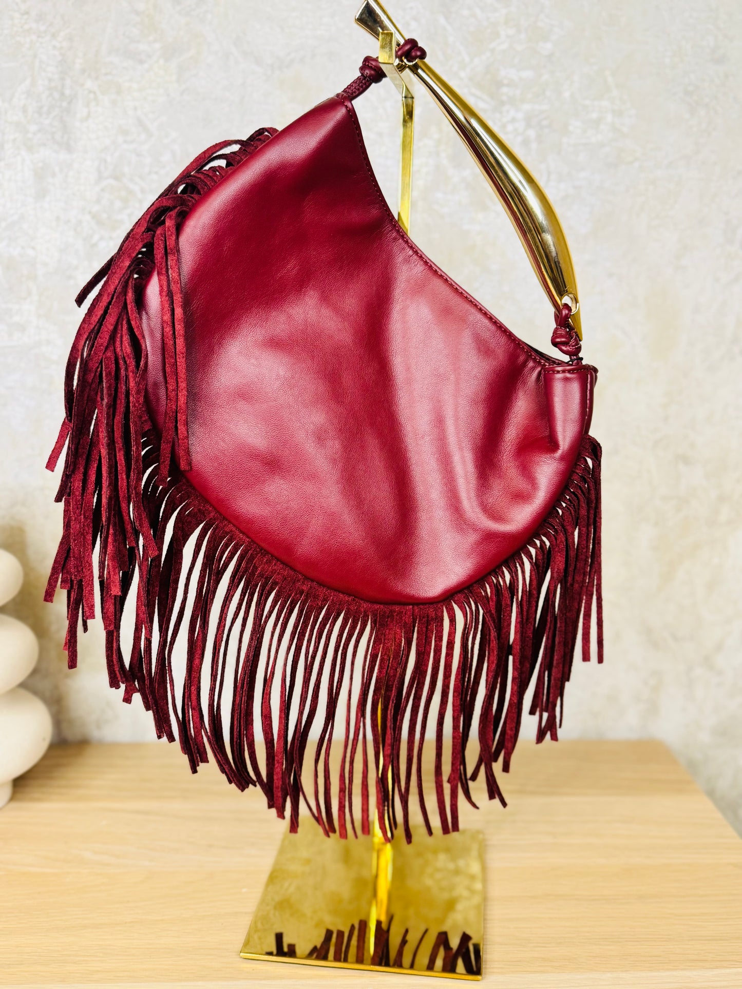 Fringed bag