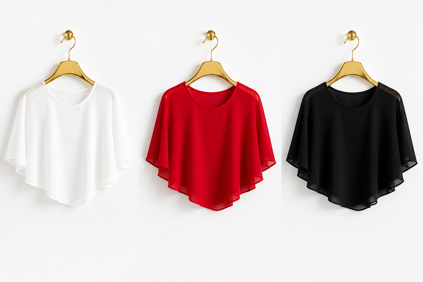 Chiffon Flow Cape