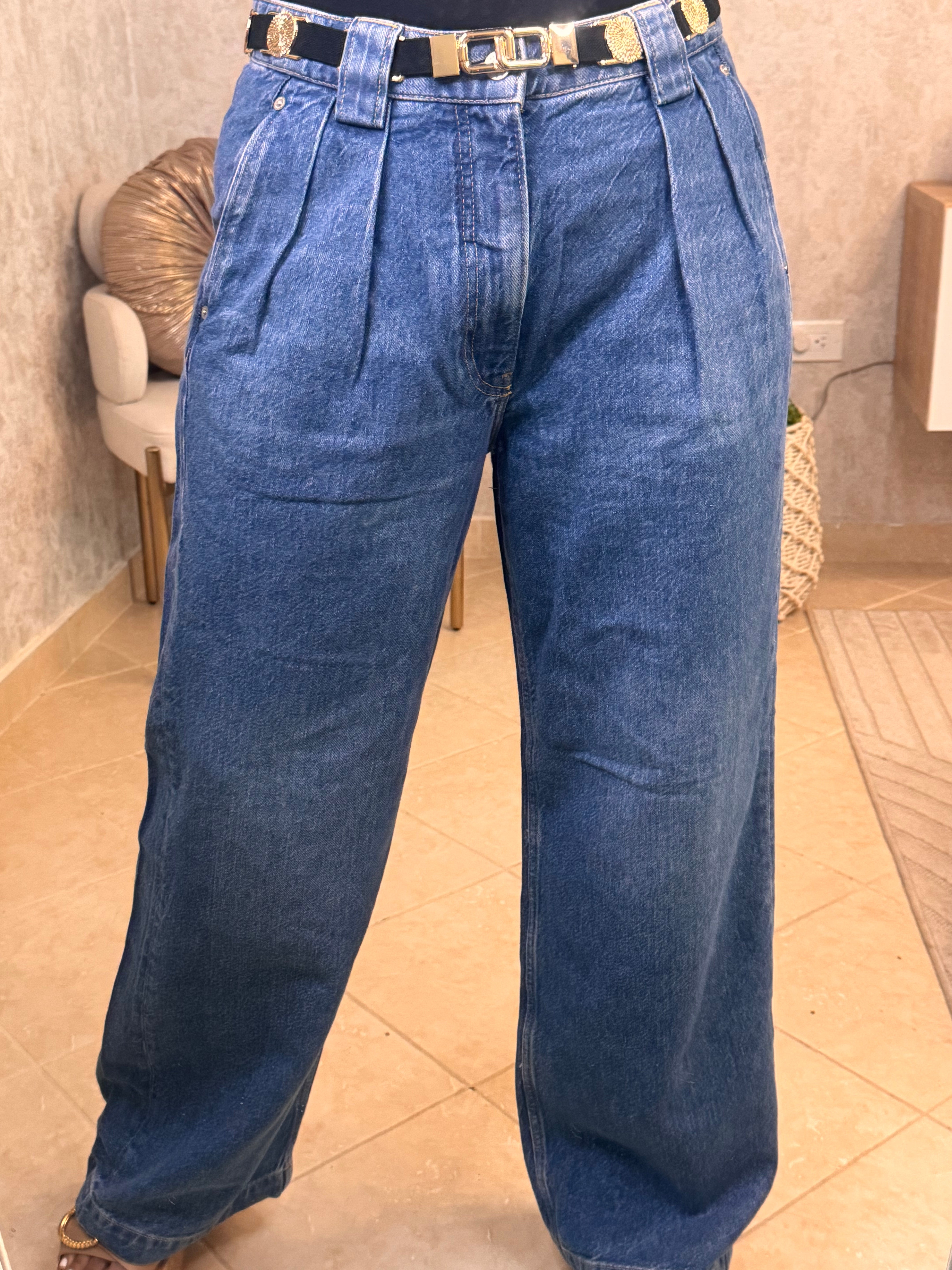 Denim Tablet Baggy