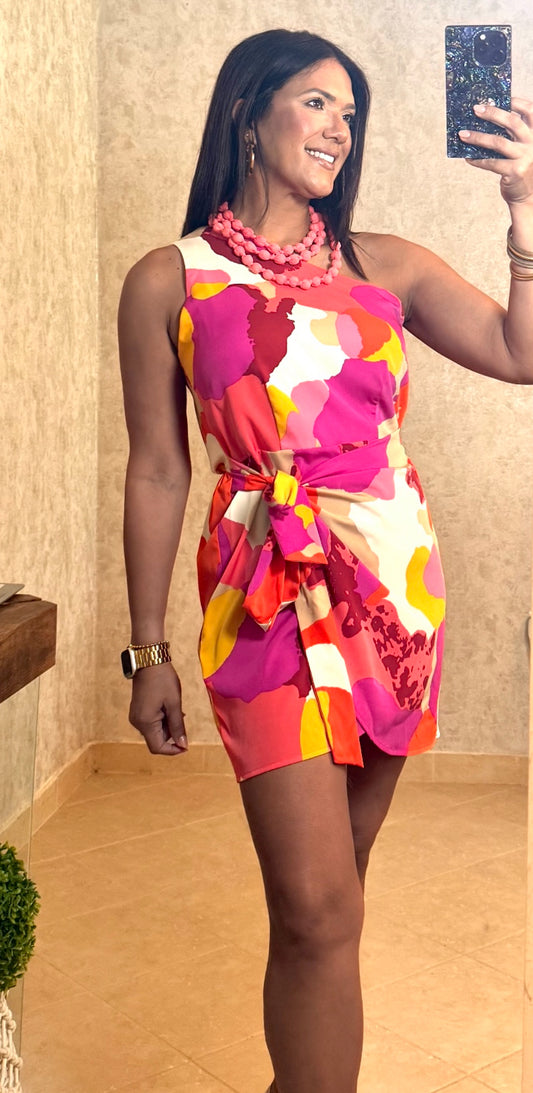 Rainbow dress