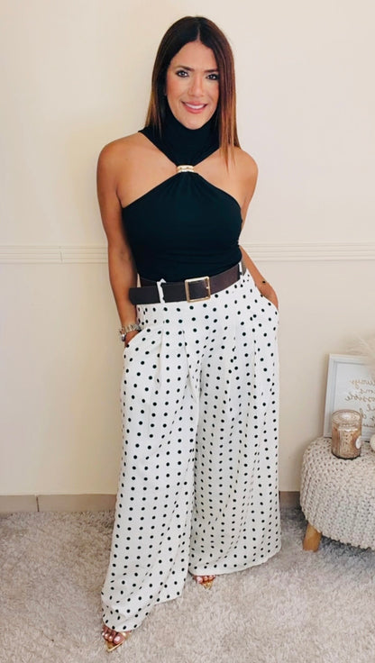Monaco Polka Palazzo