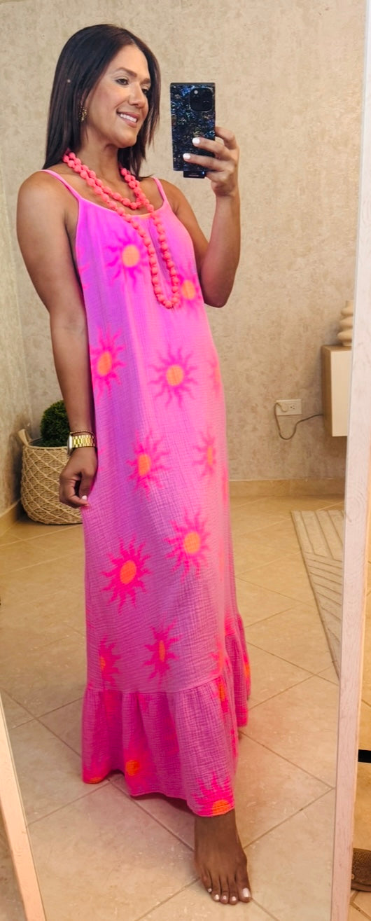 Sunny light Maxy Dress