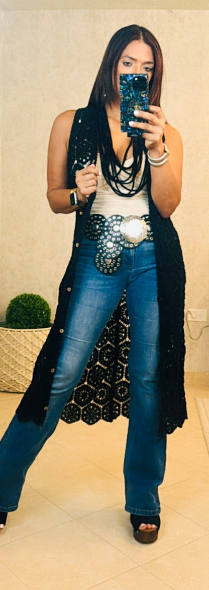 Black Kaftan Crotchet