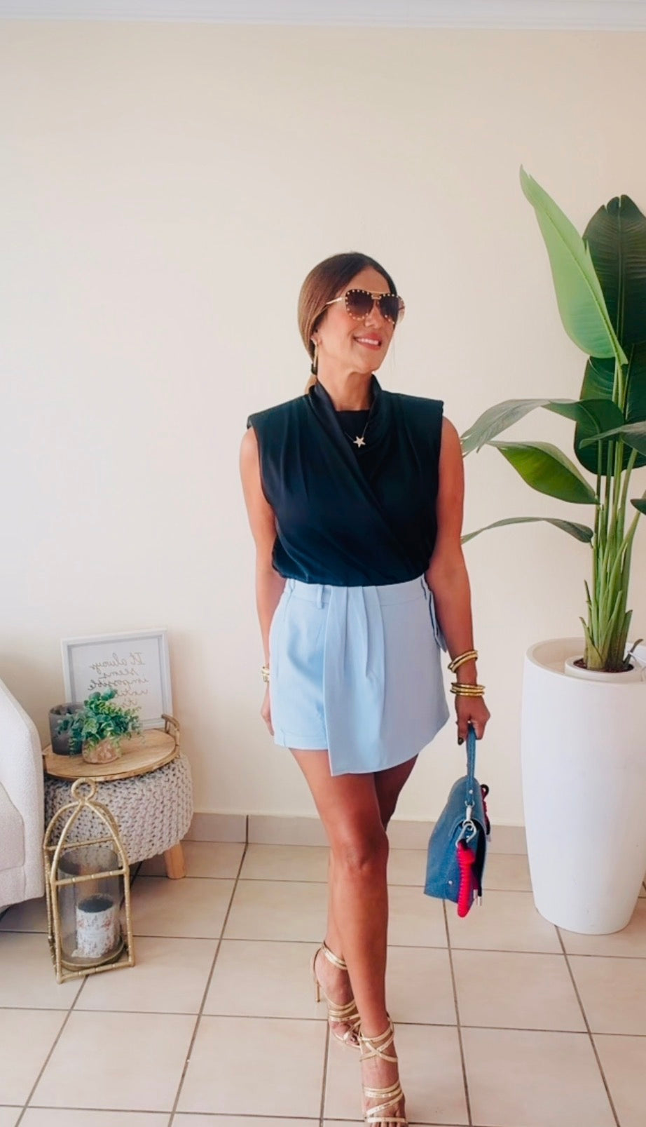 Chambray Short