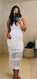 White Coverup Crotche