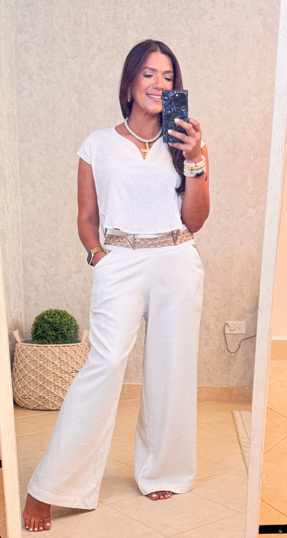 White summer set