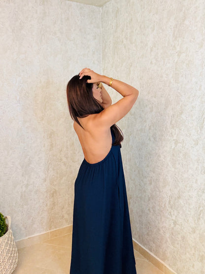 Ocean Deep Maxi Dress