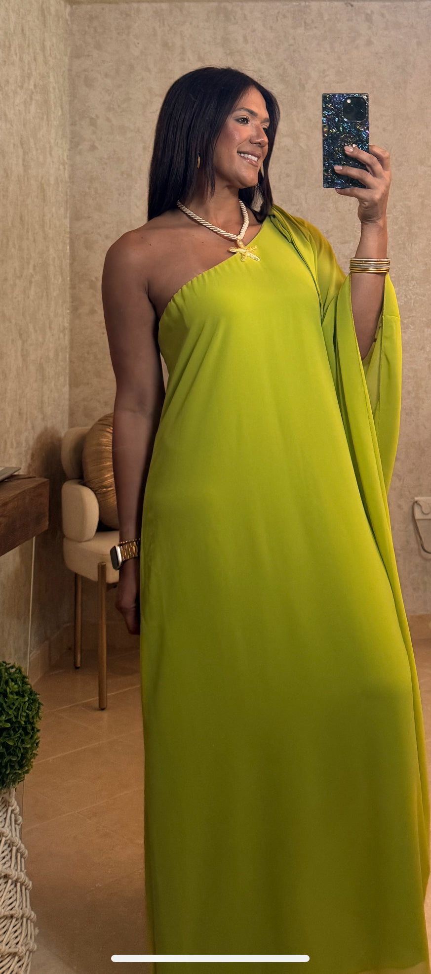 Y-Green Dress