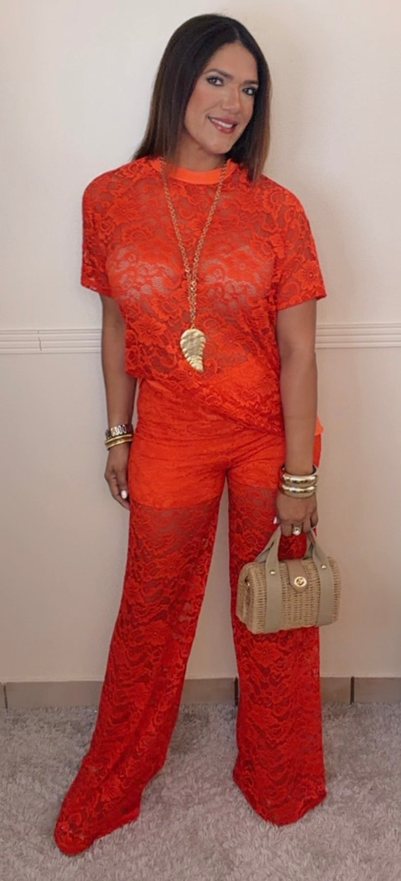 Scarlet Lace Luxe Set – Exclusive Opal Edition