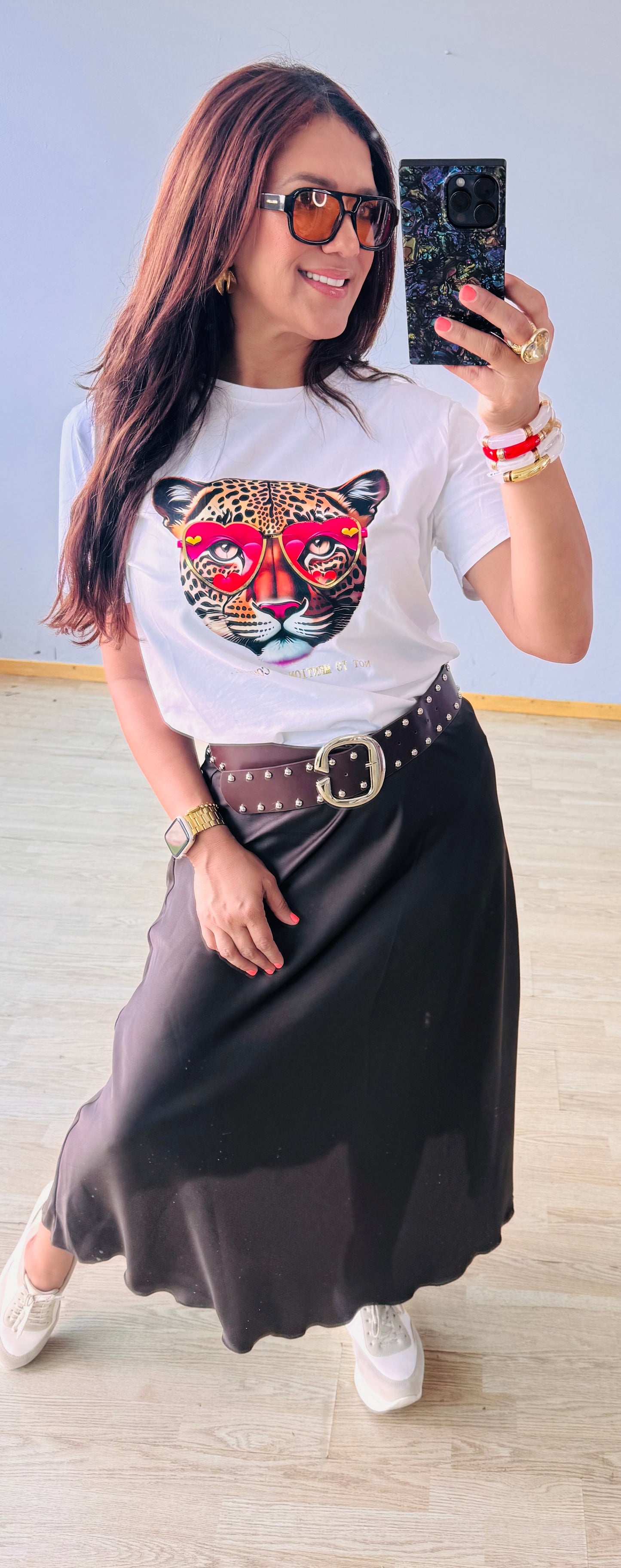 Satin Skirt