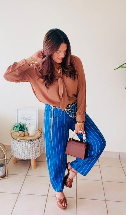 Mocha Blouse