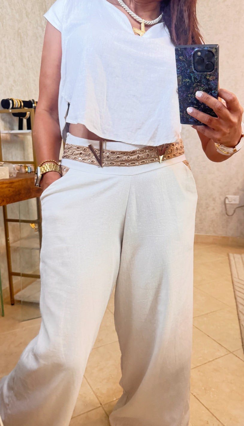 White summer set