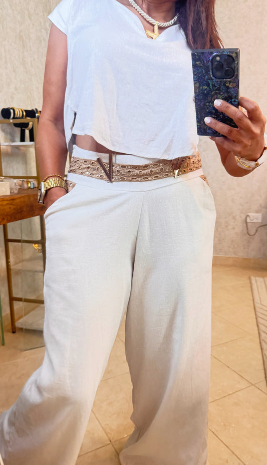 White summer set