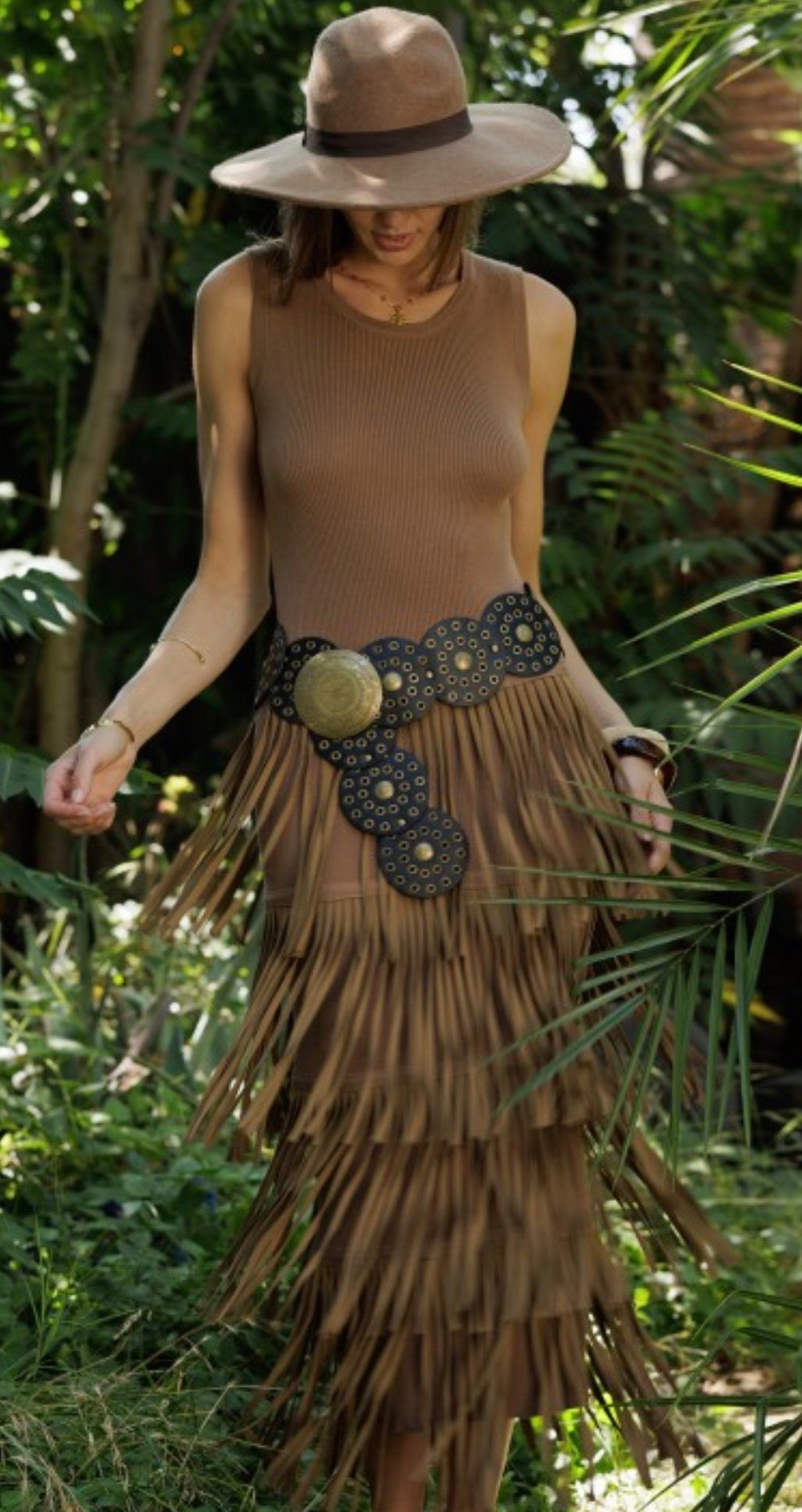 Finge Detail Dress