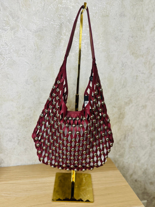 Stud Leather Bag