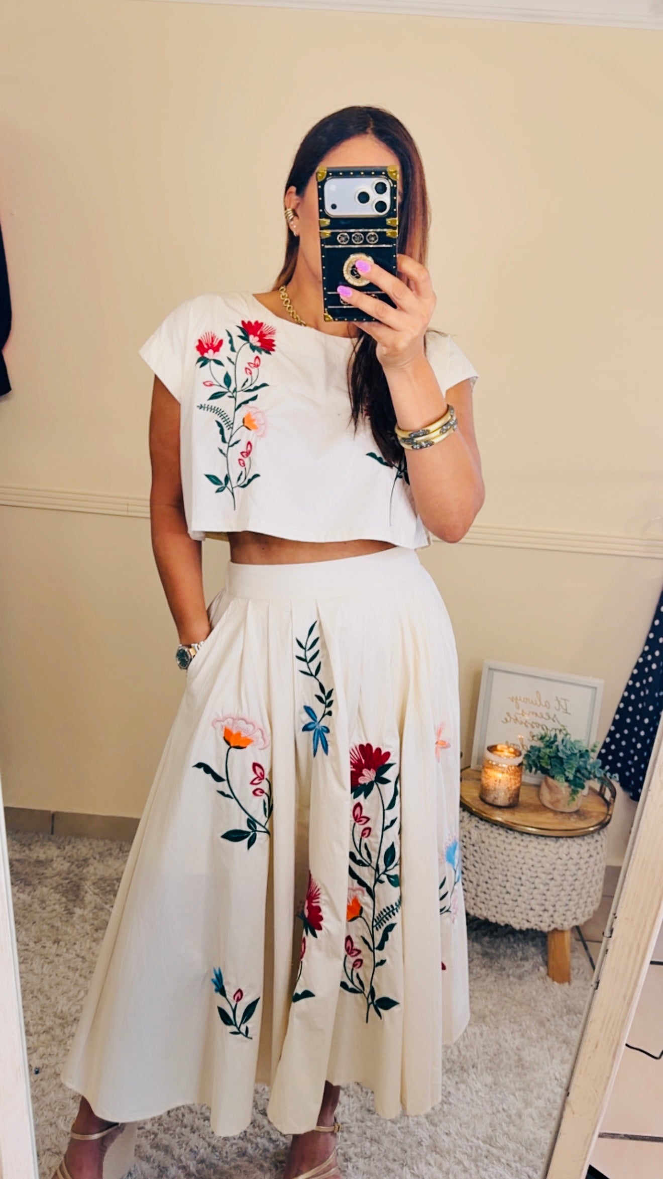Floral Midi set