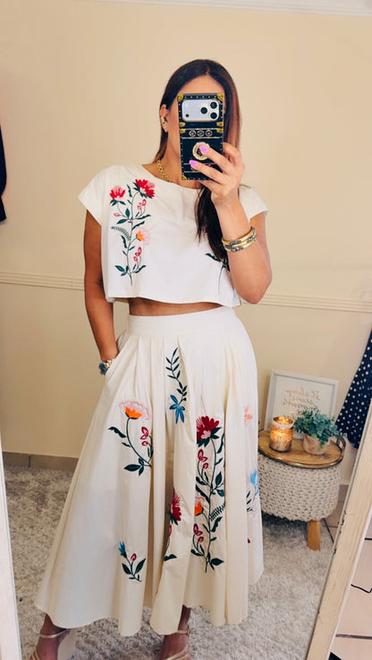 Floral Midi set