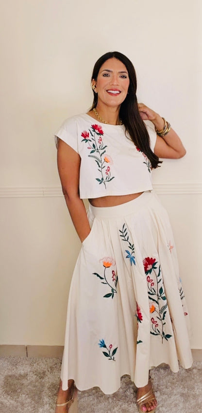 Floral Midi set