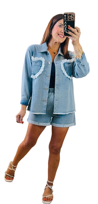 Lover Denim Set