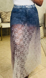 Midi Lace Skirt