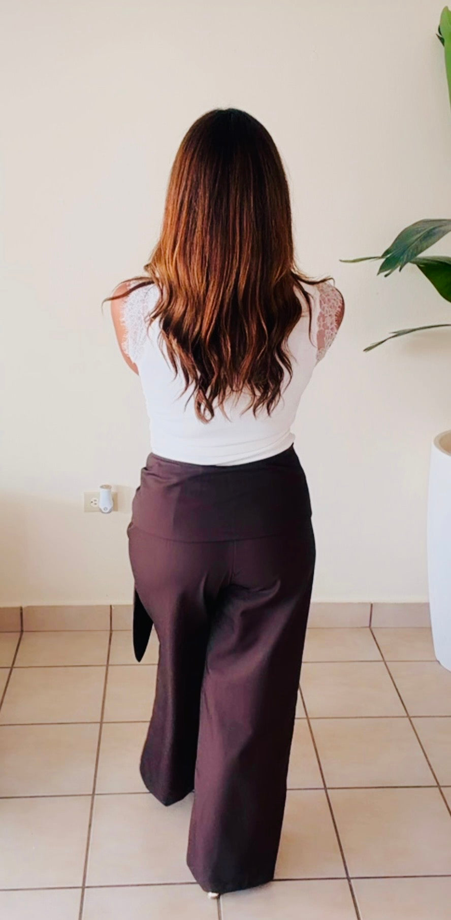 Wrap Chocolate pants