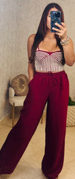 Burgundy Set & Details