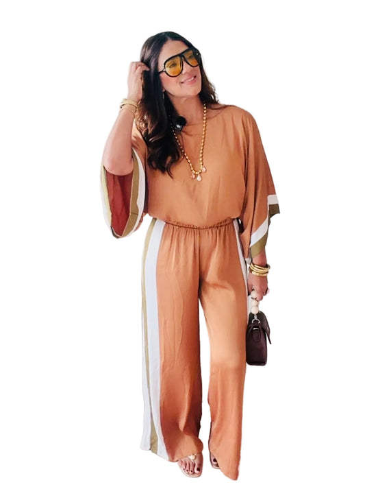 Contrast Detail Pants