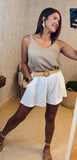 White Breeze Shorts