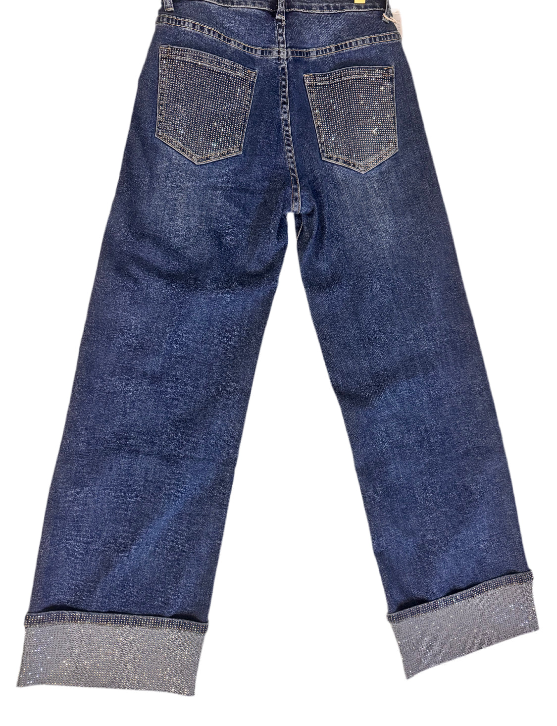 Denim- rhinestone details