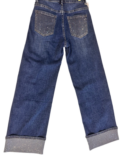 Denim- rhinestone details