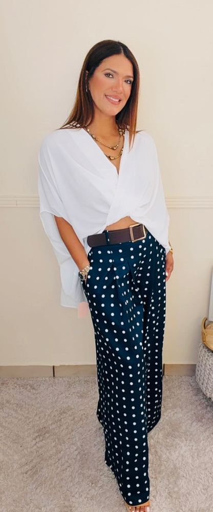 Monaco Polkadots Palazo-Pre Order