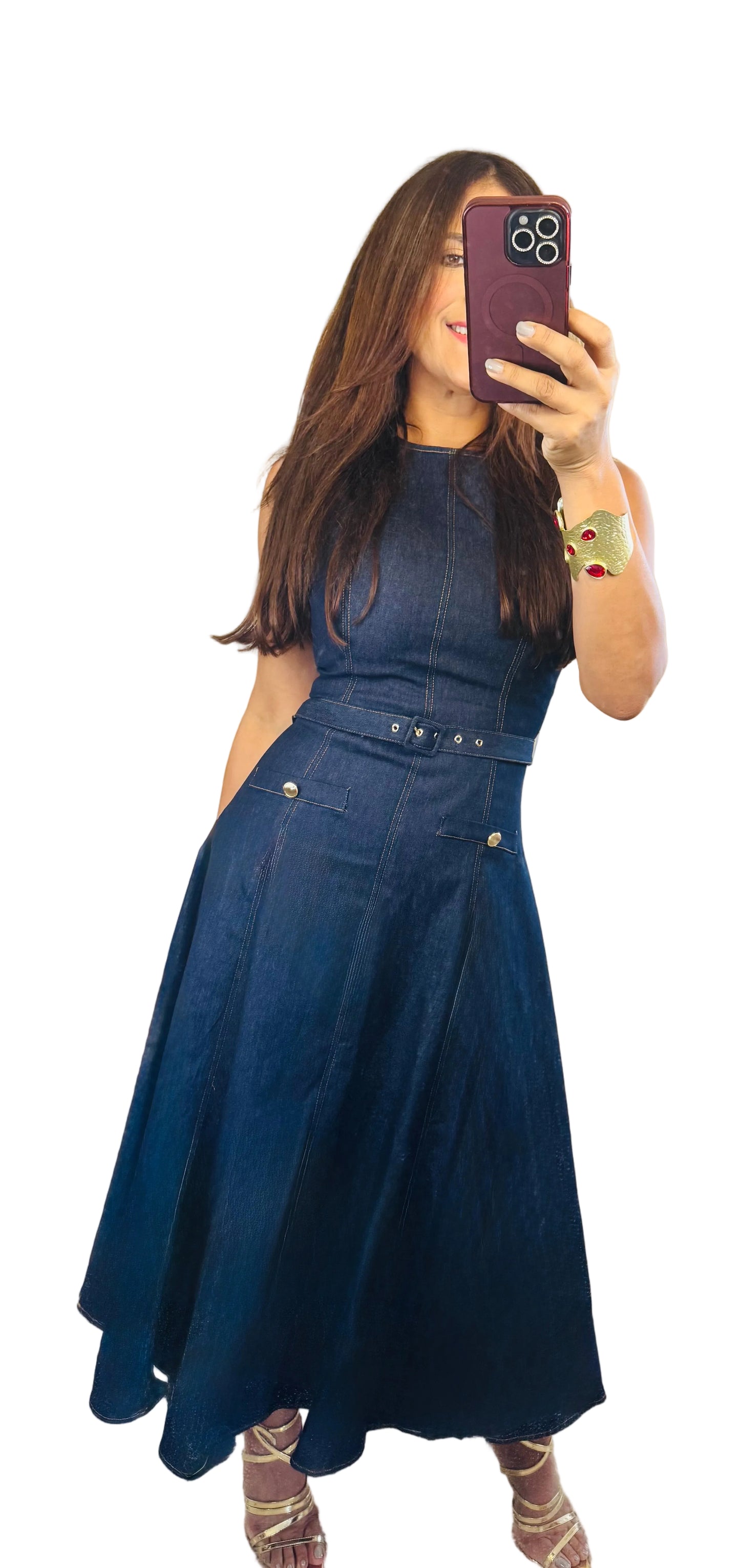 Midi dress Denim