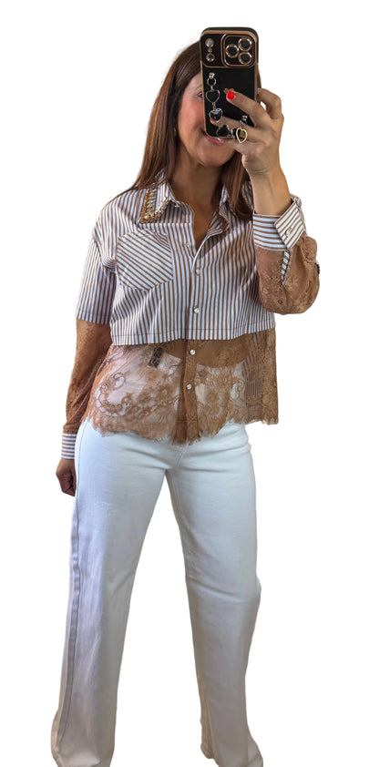 Opal Lace Blouse