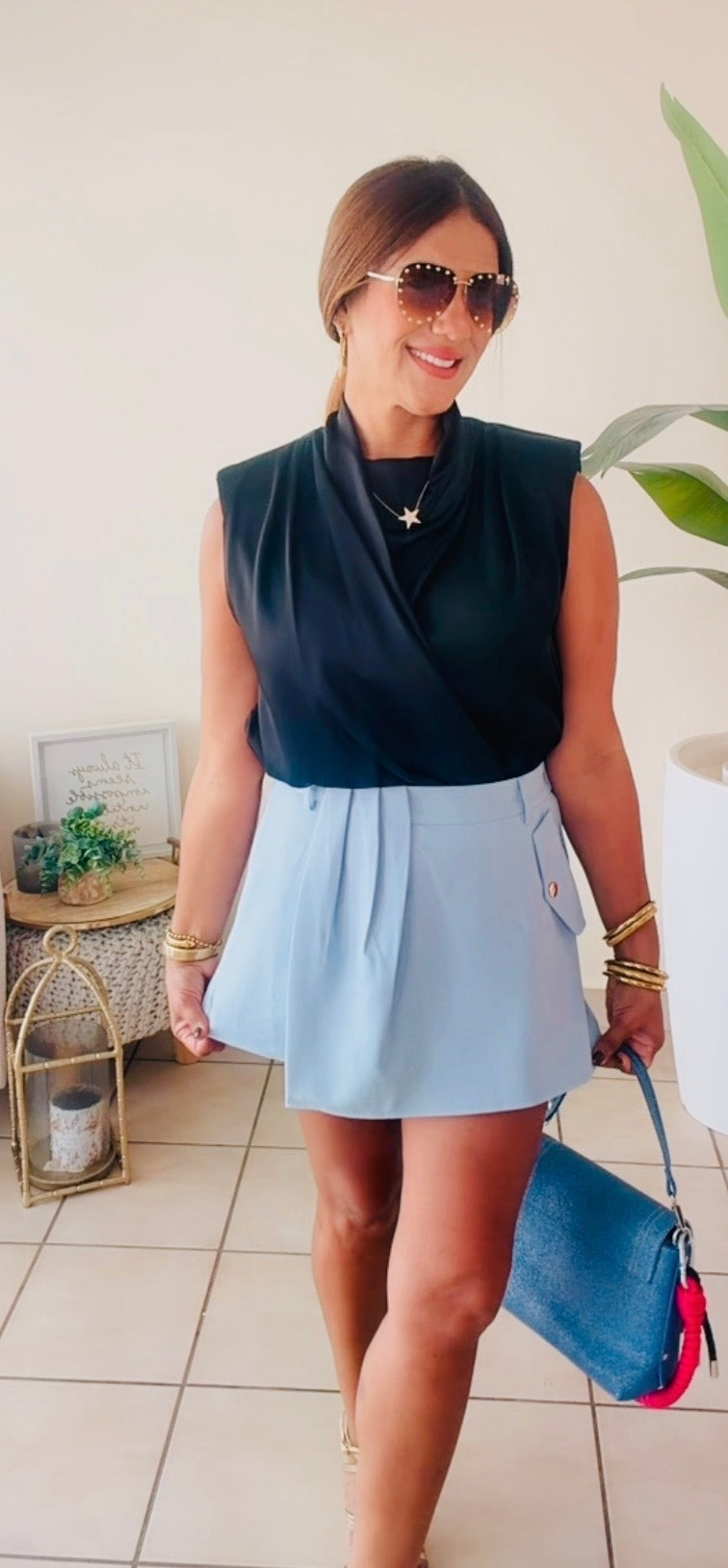 Chambray Short