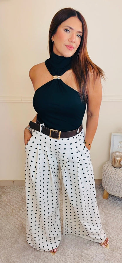 Monaco Polka Palazzo