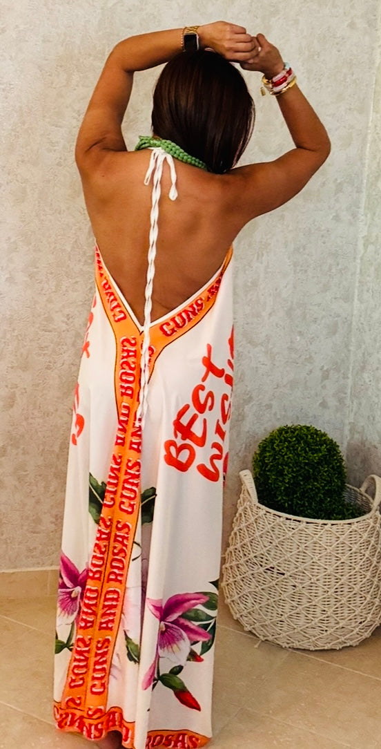 Tropical Maxi Dress