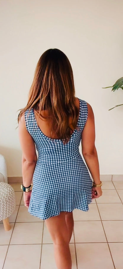 Gingham Romper