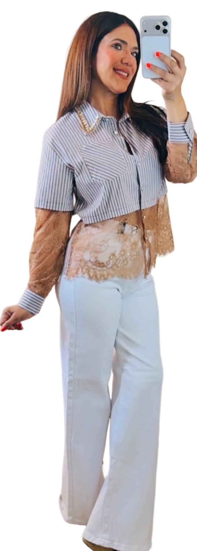 Opal Lace Blouse