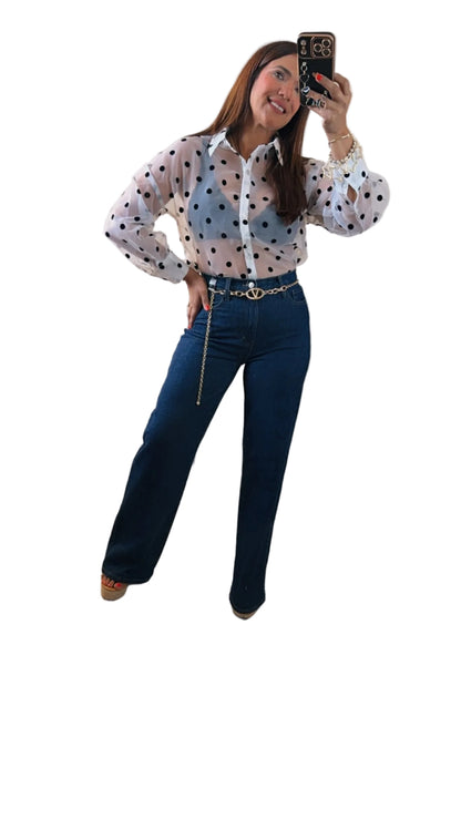 Long sleeve Polka Dots