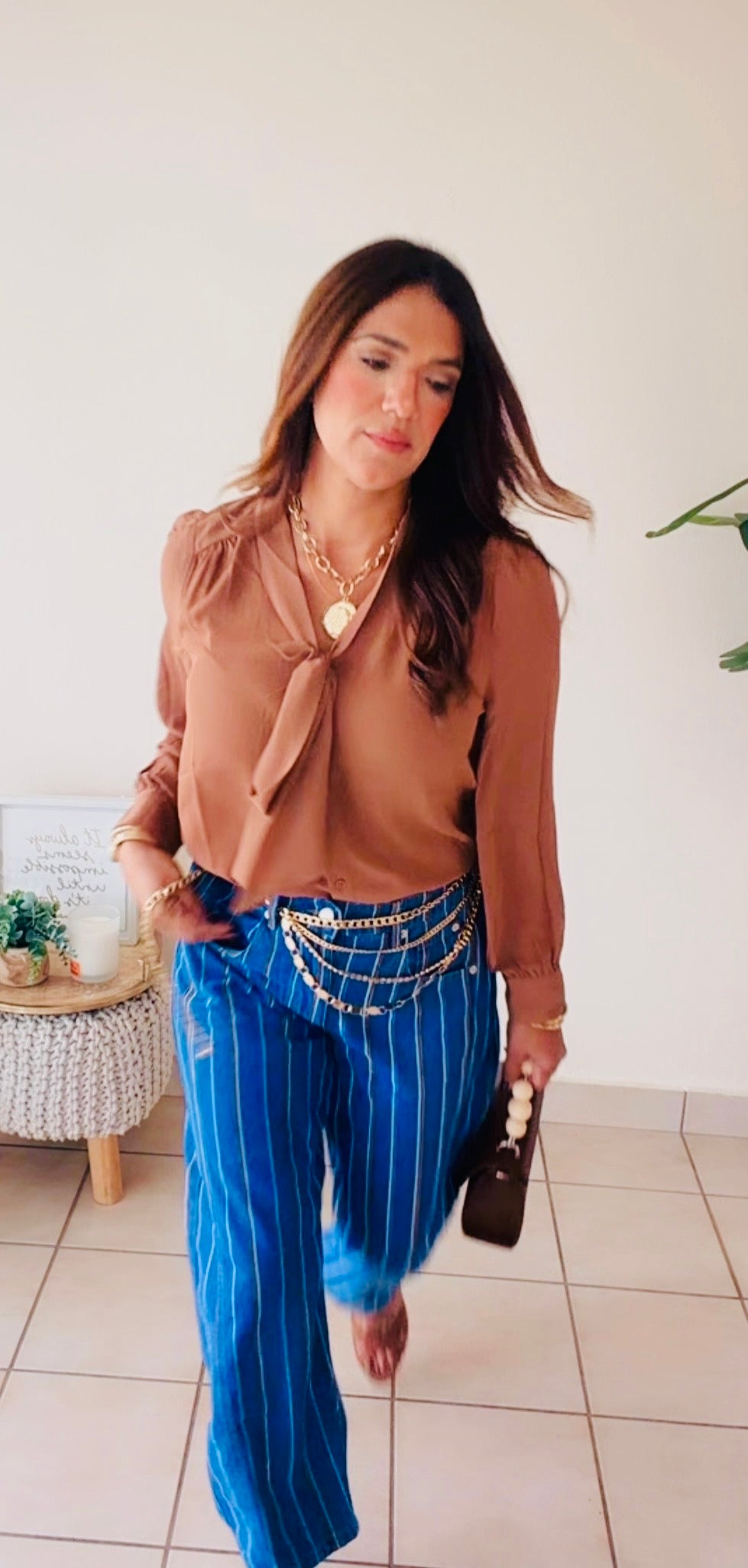 Mocha Blouse
