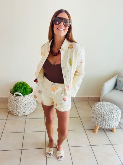 Short Pants Sea Detail
