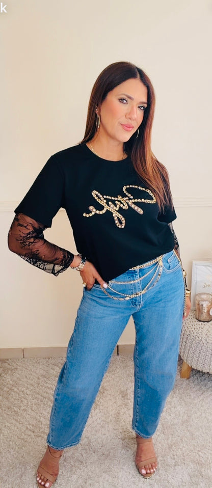 Style T-Shirt /Black -Pre Orden
